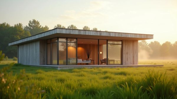 Transformer votre espace avec une maison en bois moderne